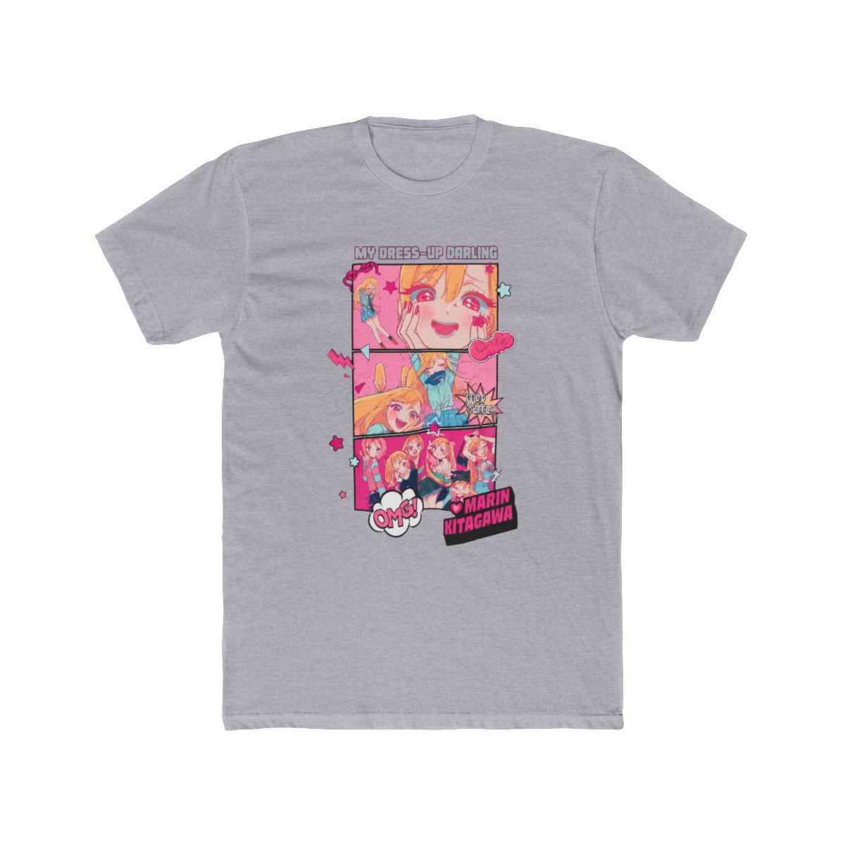 My Dress-Up Darling Marin Outfit Panels T Shirt - alternate angle 4, merchandise
